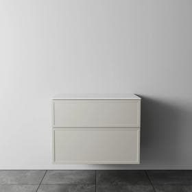 Stilo Largo 750 2 Drawers Stacked - Berlin Profile - Tusk