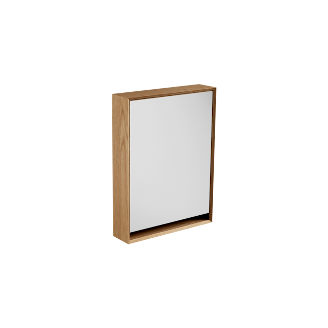 Loop Mirror Cabinet 600 / Edge