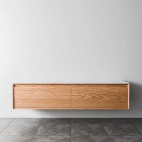 Edge Largo 1800 2 Drawers Side by Side - Natural Oak