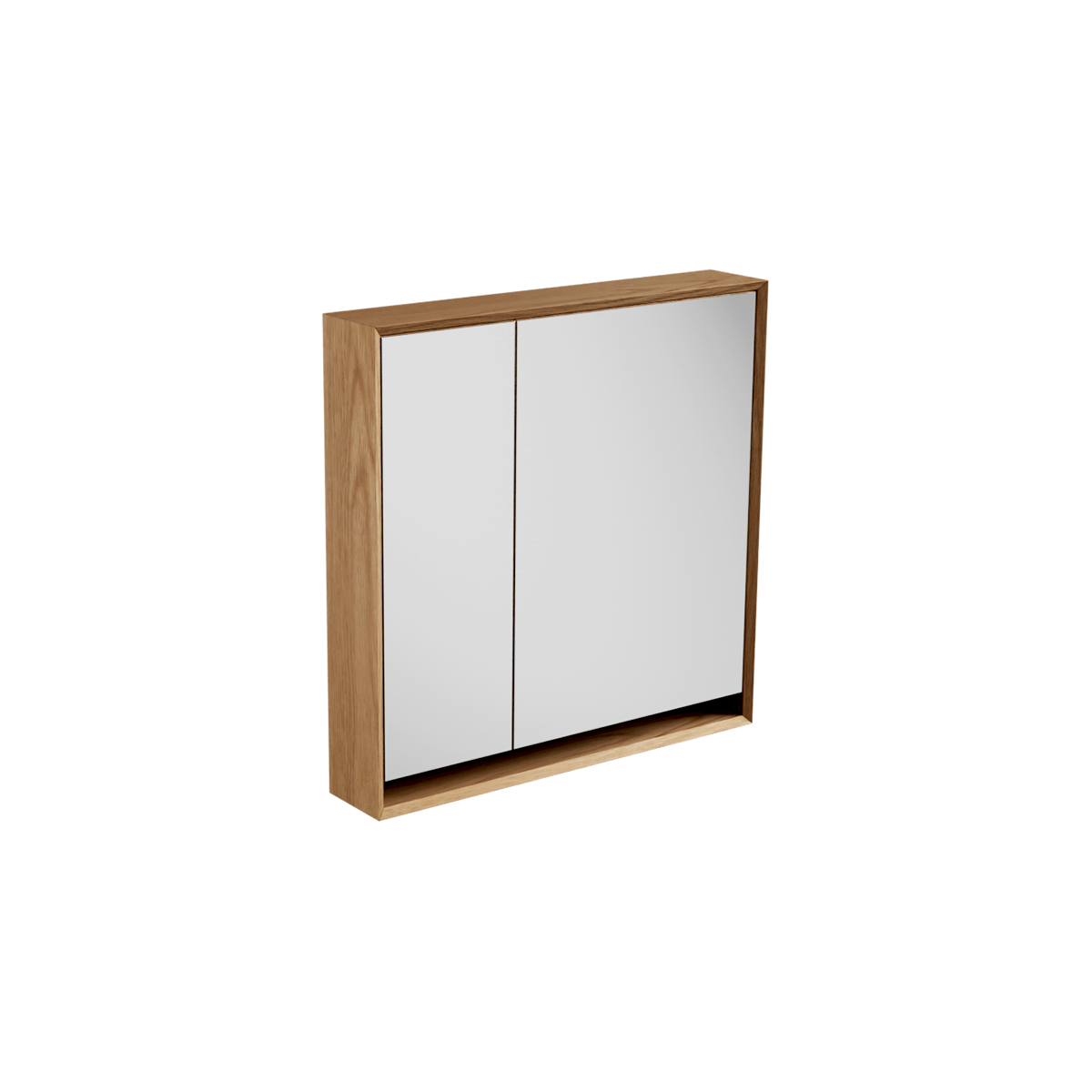 Loop Edge Mirror Cabinet 800 2 Door Wall Hung