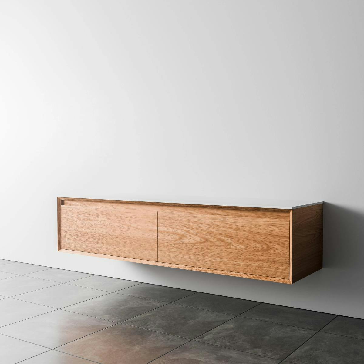 Edge Largo 1800 2 Drawers Side by Side - Natural Oak