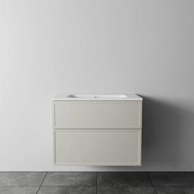 Stilo Arco 750 2 Drawers Stacked - Berlin Profile - Tusk