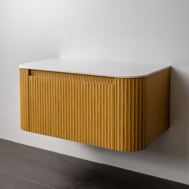 Tondo Largo 900 - Wave - Natural Oak