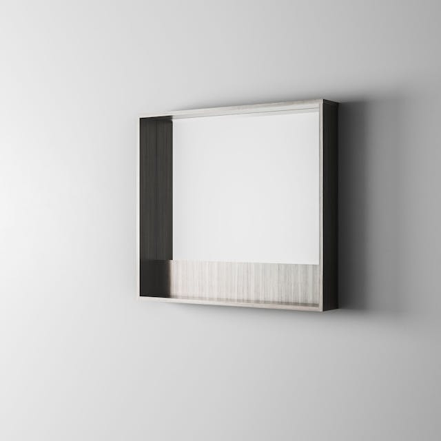Framed Mirror 900 - Cinnamon Ash